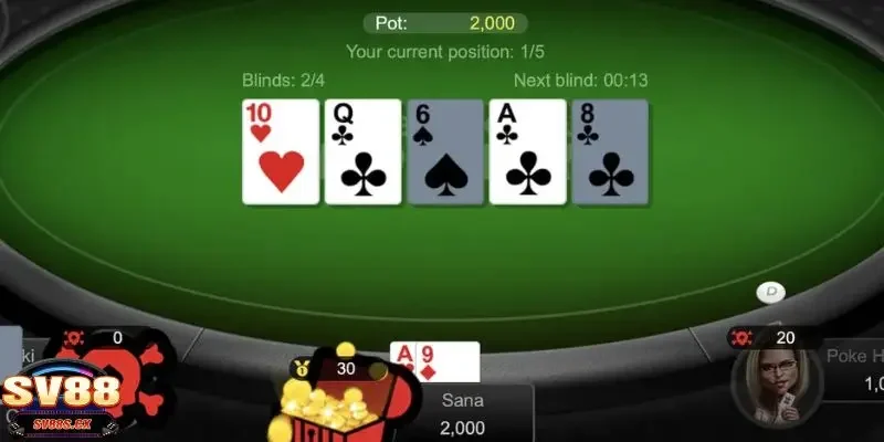 Luật chơi bài Mega Poker SV88 chi tiết