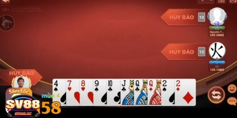 Hiểu rõ luật chơi game bài sâm lốc SV88