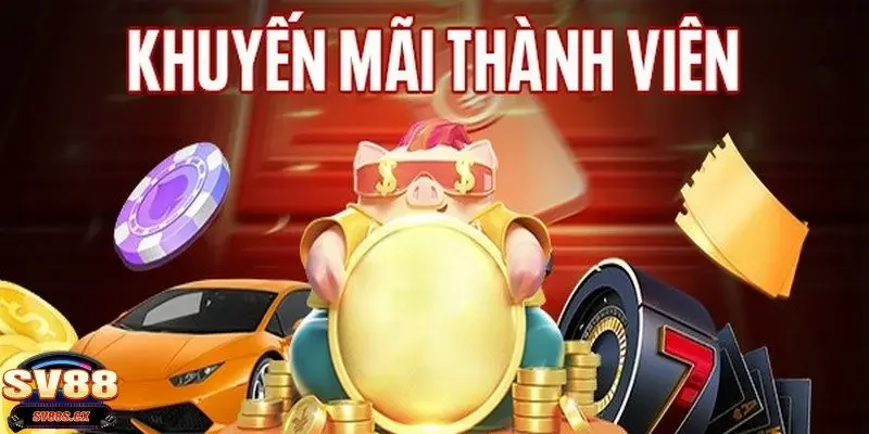 Nhận khuyến mãi đăng ký SV88 qua nhiều sản phẩm game