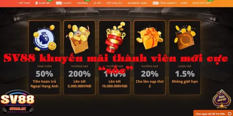 Khuyến mãi mở tài khoản