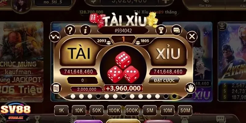 Tài Xỉu Bom Tấn SV88