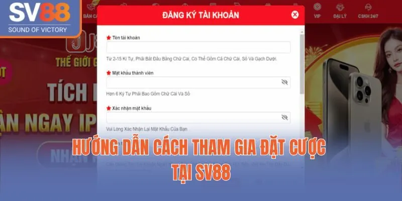 SV88 12 Hướng dẫn cách tham gia đặt cược tại SV88